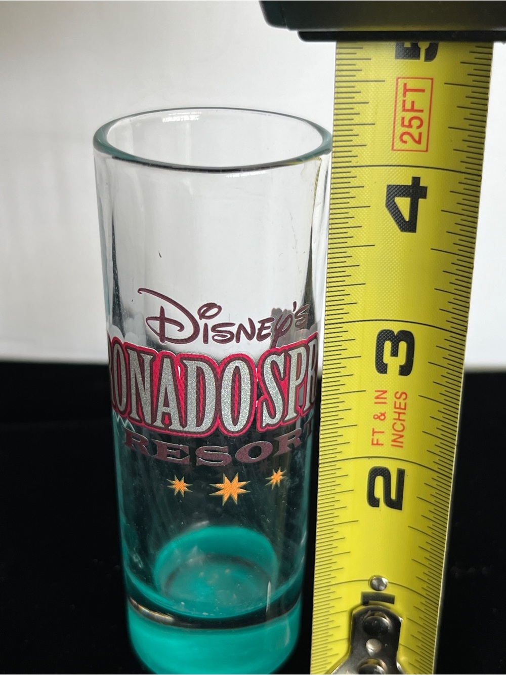 Disney CORONADO SPRINGS Resort Toothpick Shot Glass Tall - Picture 5 of 7
